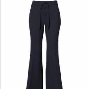 Banana Republic x Olivia Palermo Navy Flared Pant